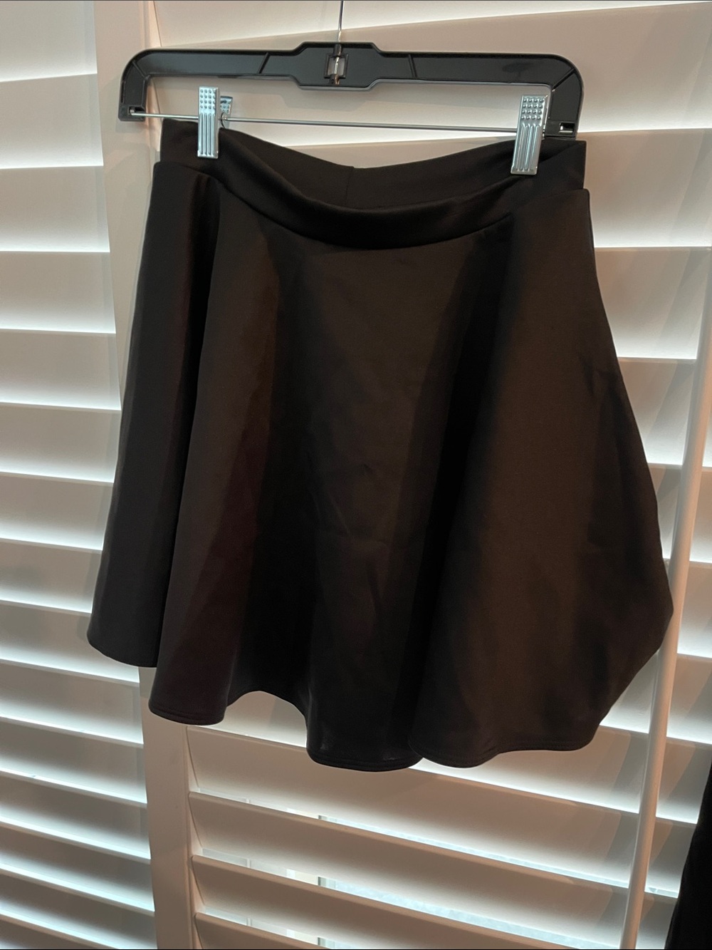 Classic Black Circle Skirt - Flared Everyday Style